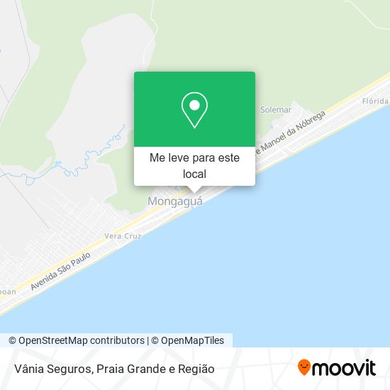 Vânia Seguros mapa