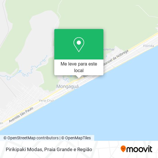 Pirikipaki Modas mapa