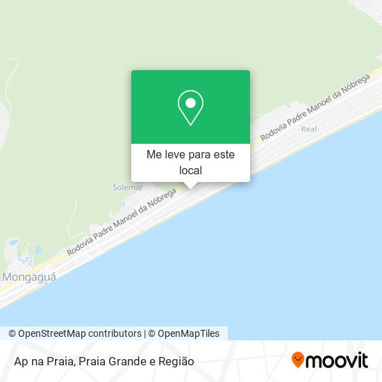 Ap na Praia mapa