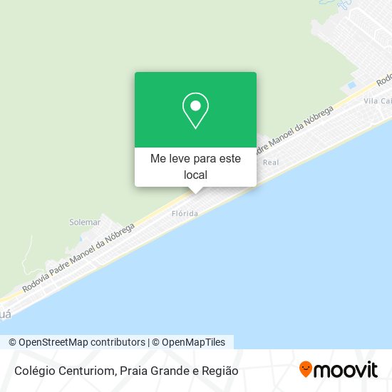 Colégio Centuriom mapa