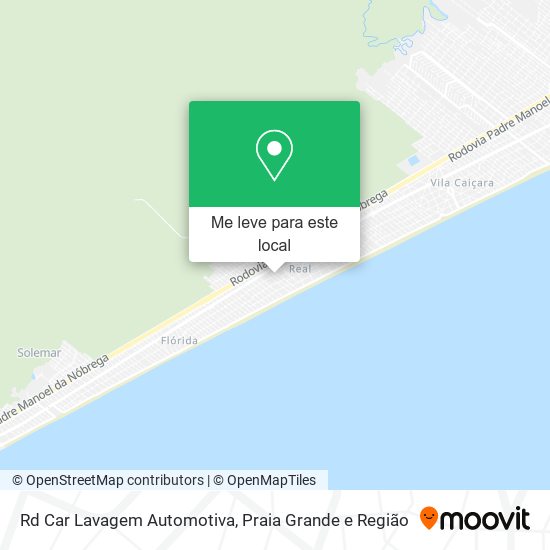 Rd Car Lavagem Automotiva mapa