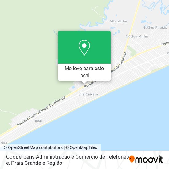 Cooperbens Administração e Comércio de Telefones e mapa