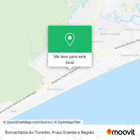 Borracharia do Toninho mapa