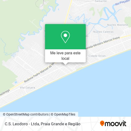 C.S. Leodoro - Ltda mapa