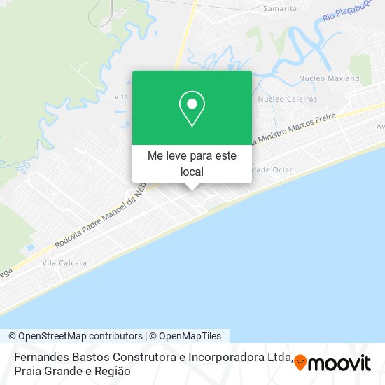 Fernandes Bastos Construtora e Incorporadora Ltda mapa