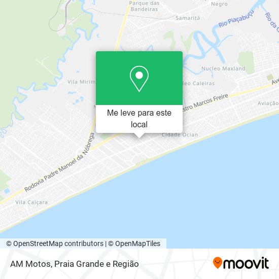 AM Motos mapa