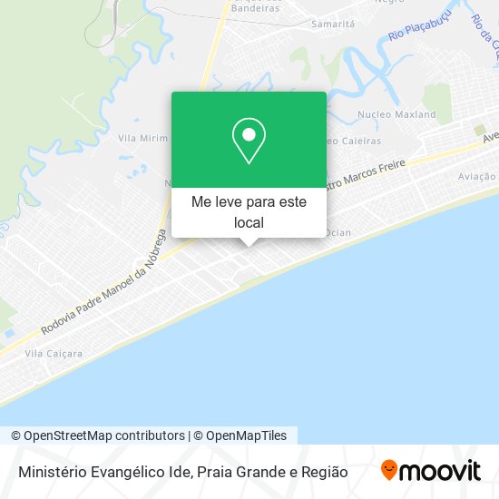 Ministério Evangélico Ide mapa