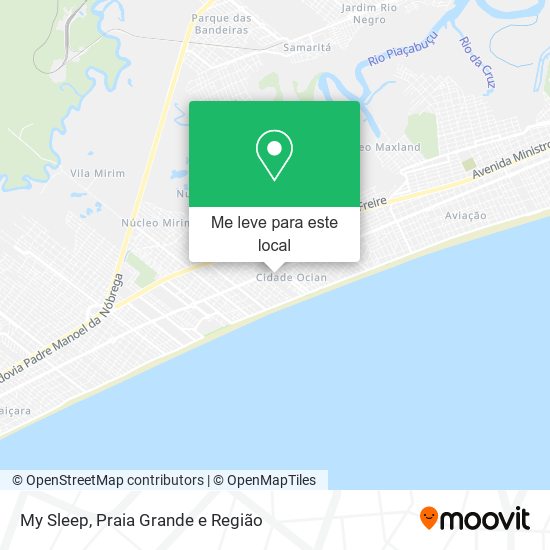My Sleep mapa