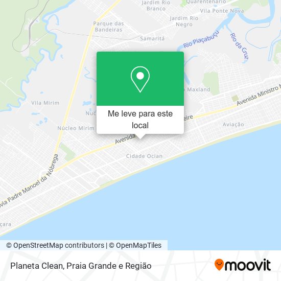 Planeta Clean mapa