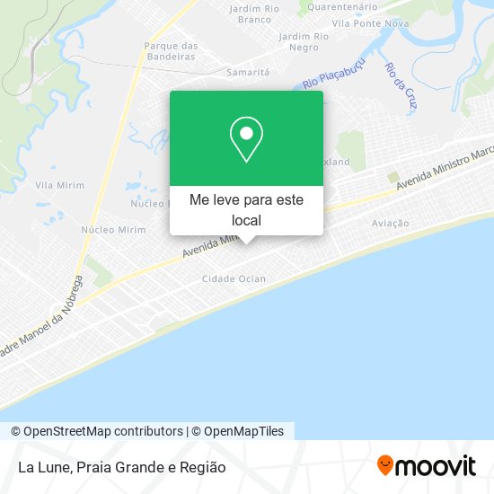 La Lune mapa