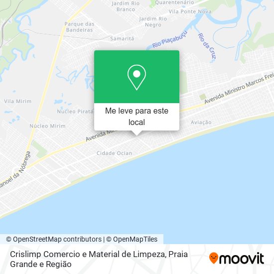 Crislimp Comercio e Material de Limpeza mapa