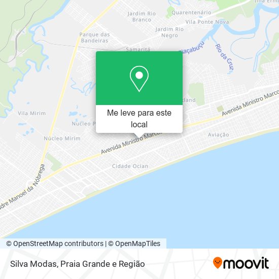 Silva Modas mapa
