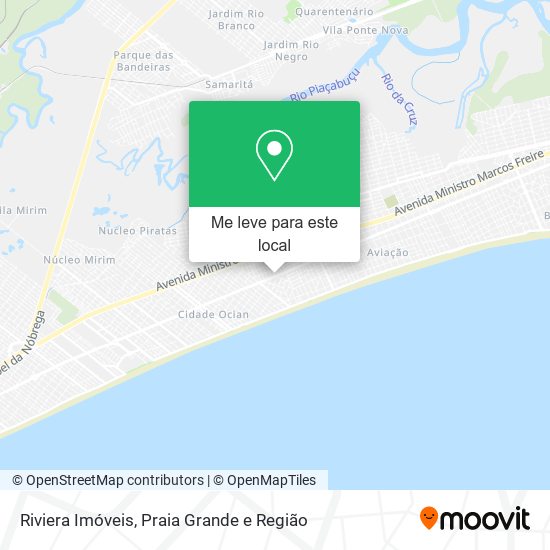 Riviera Imóveis mapa