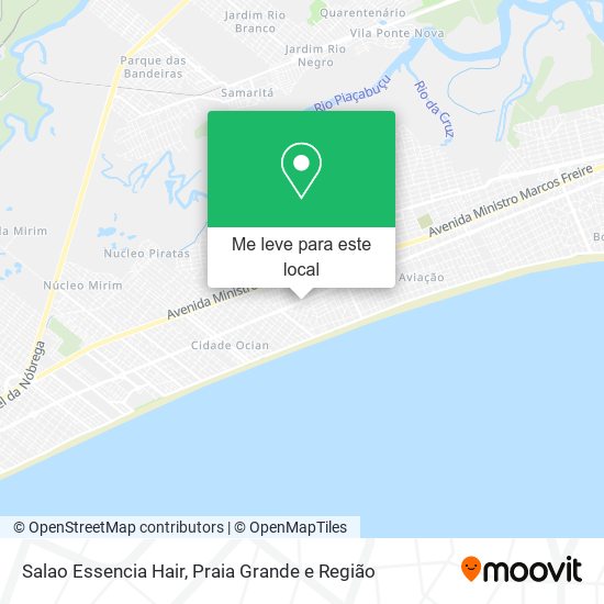 Salao Essencia Hair mapa