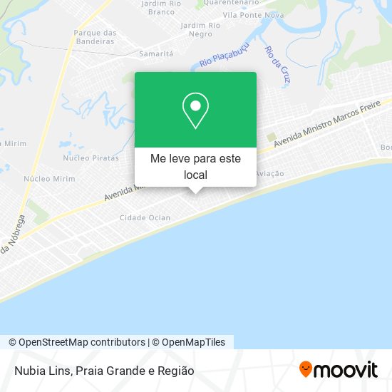 Nubia Lins mapa