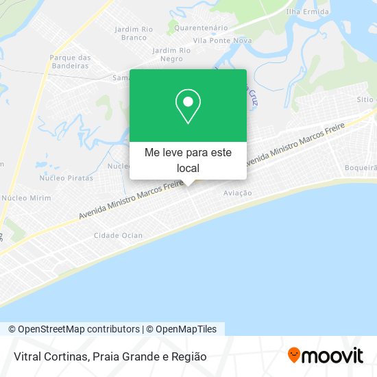 Vitral Cortinas mapa
