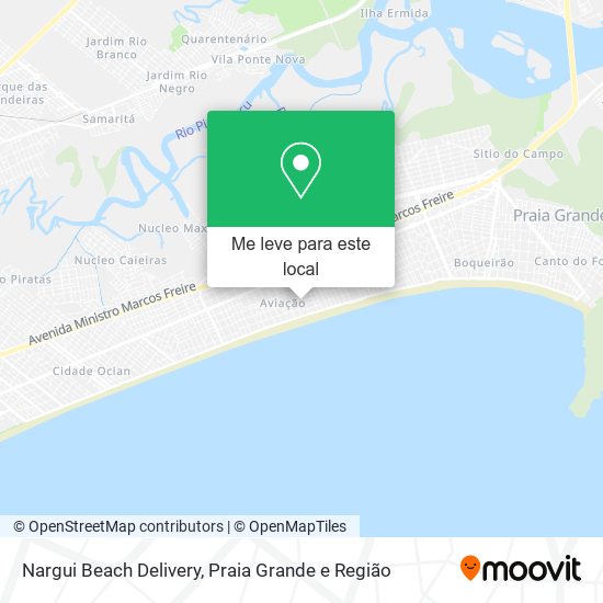 Nargui Beach Delivery mapa