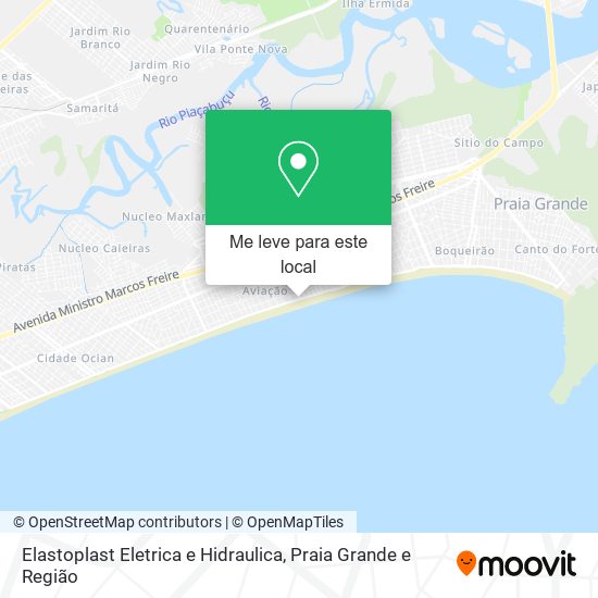 Elastoplast Eletrica e Hidraulica mapa