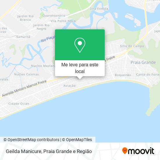 Geilda Manicure mapa