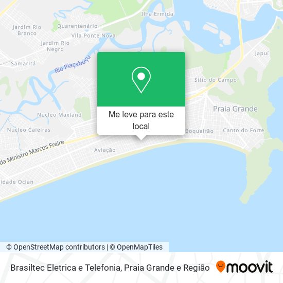Brasiltec Eletrica e Telefonia mapa
