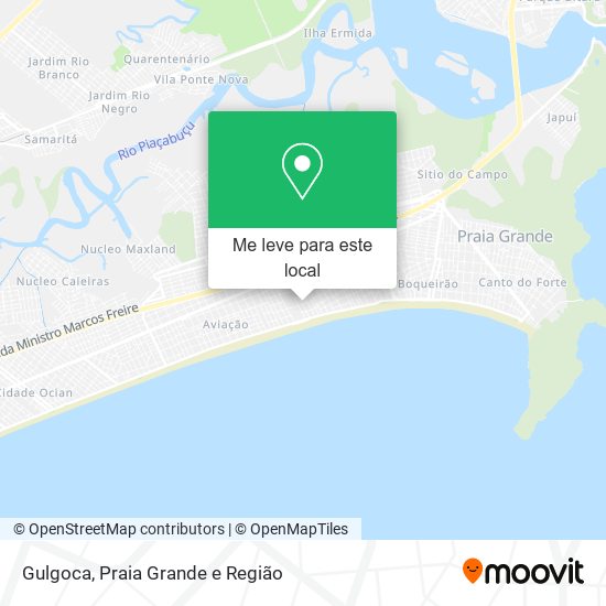 Gulgoca mapa