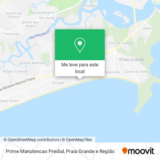 Prime Manutencao Predial mapa