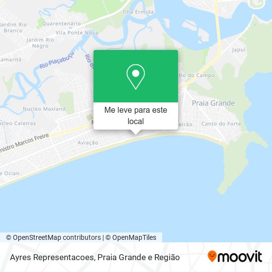 Ayres Representacoes mapa
