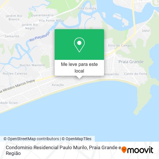 Condomínio Residencial Paulo Murilo mapa