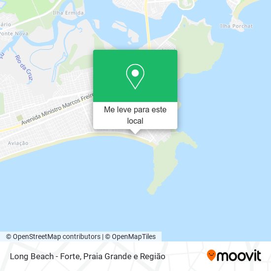 Long Beach - Forte mapa