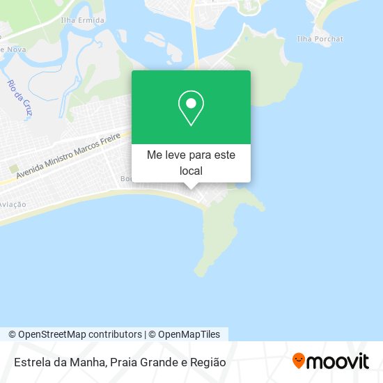 Estrela da Manha mapa