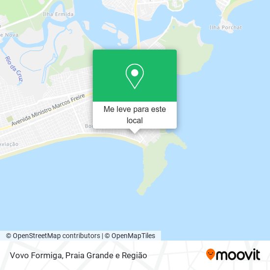 Vovo Formiga mapa