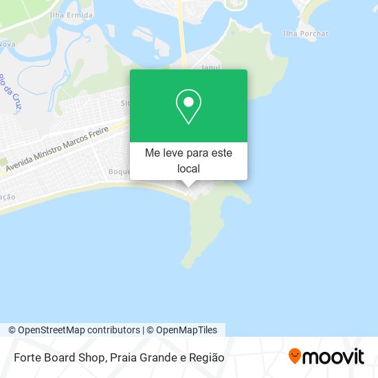 Forte Board Shop mapa
