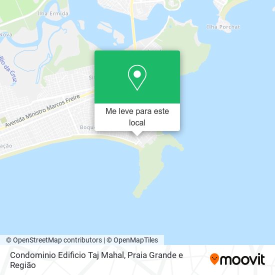 Condominio Edificio Taj Mahal mapa