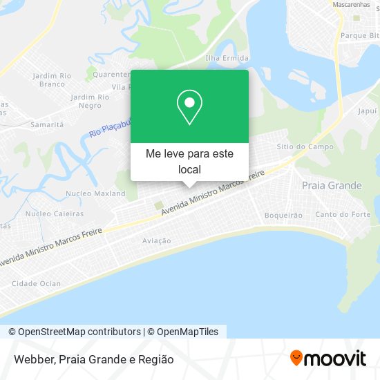 Webber mapa