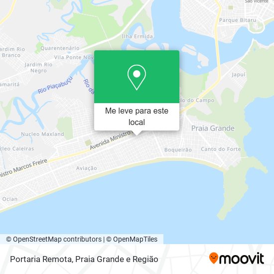 Portaria Remota mapa