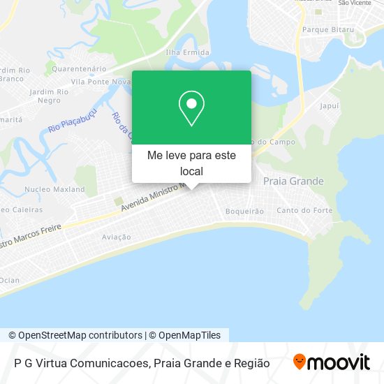 P G Virtua Comunicacoes mapa