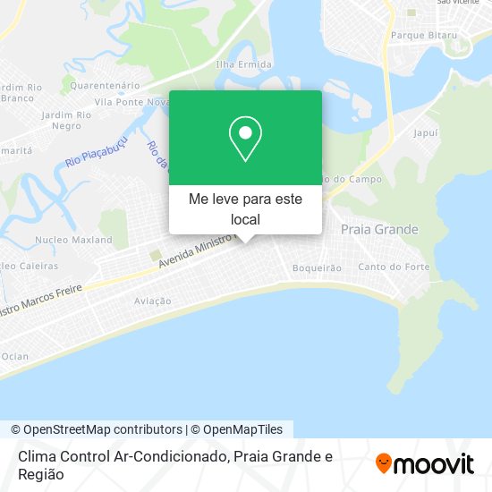 Clima Control Ar-Condicionado mapa