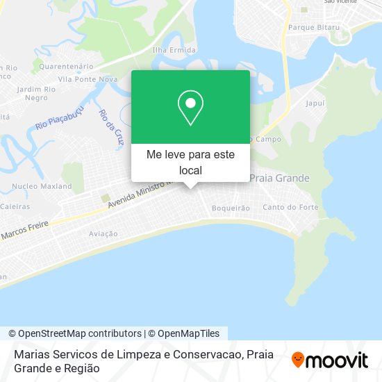Marias Servicos de Limpeza e Conservacao mapa