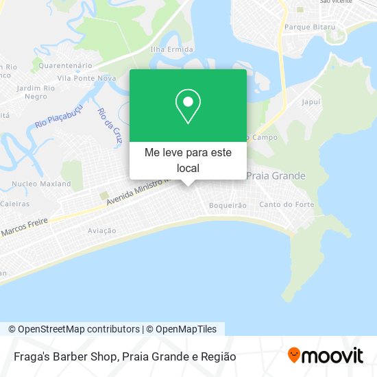 Fraga's Barber Shop mapa