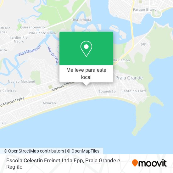 Escola Celestin Freinet Ltda Epp mapa