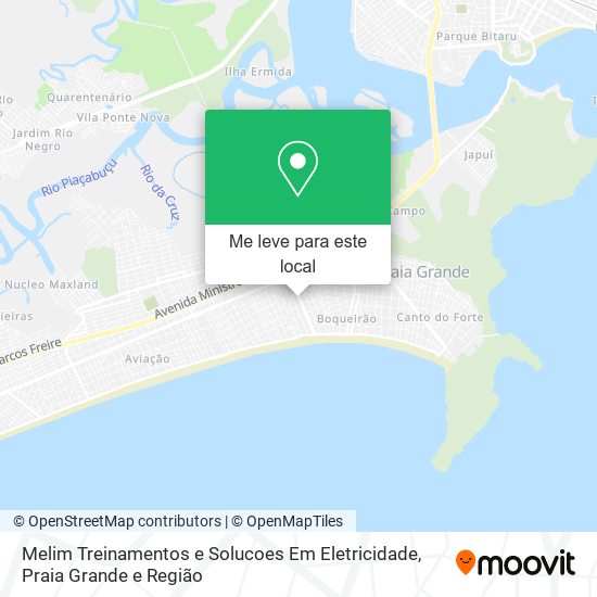 Melim Treinamentos e Solucoes Em Eletricidade mapa