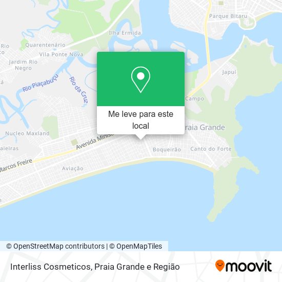 Interliss Cosmeticos mapa