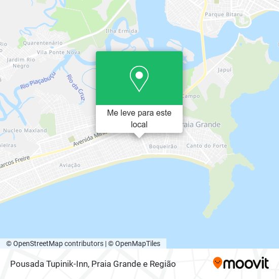 Pousada Tupinik-Inn mapa