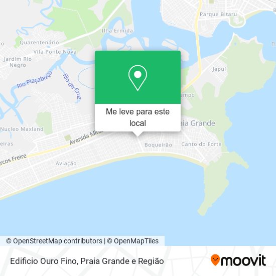 Edificio Ouro Fino mapa