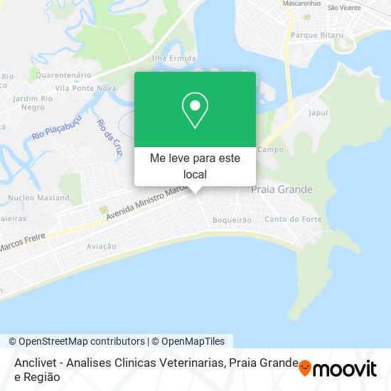 Anclivet - Analises Clinicas Veterinarias mapa