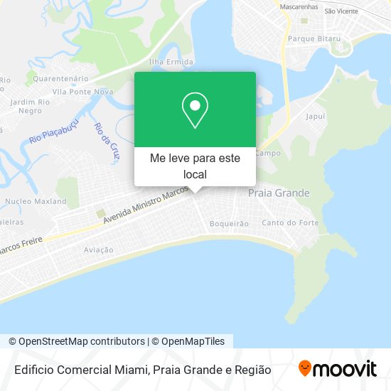 Edificio Comercial Miami mapa