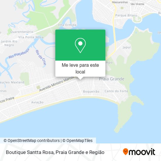 Boutique Santta Rosa mapa