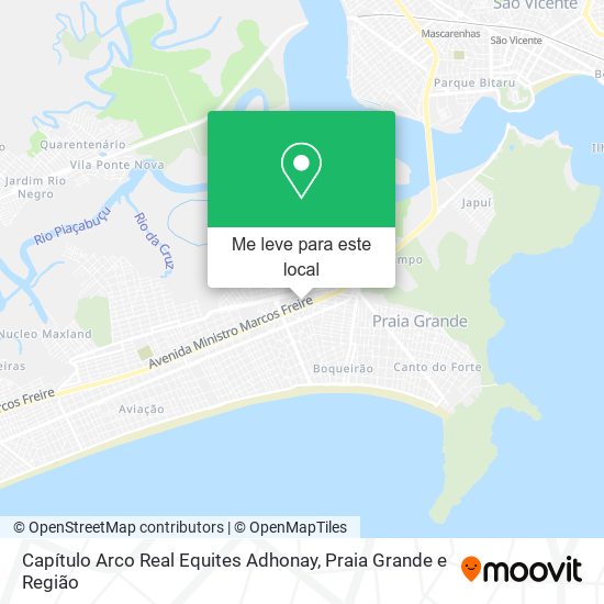 Capítulo Arco Real Equites Adhonay mapa
