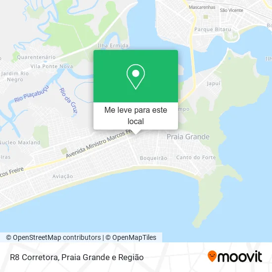 R8 Corretora mapa