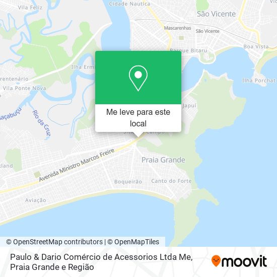 Paulo & Dario Comércio de Acessorios Ltda Me mapa
